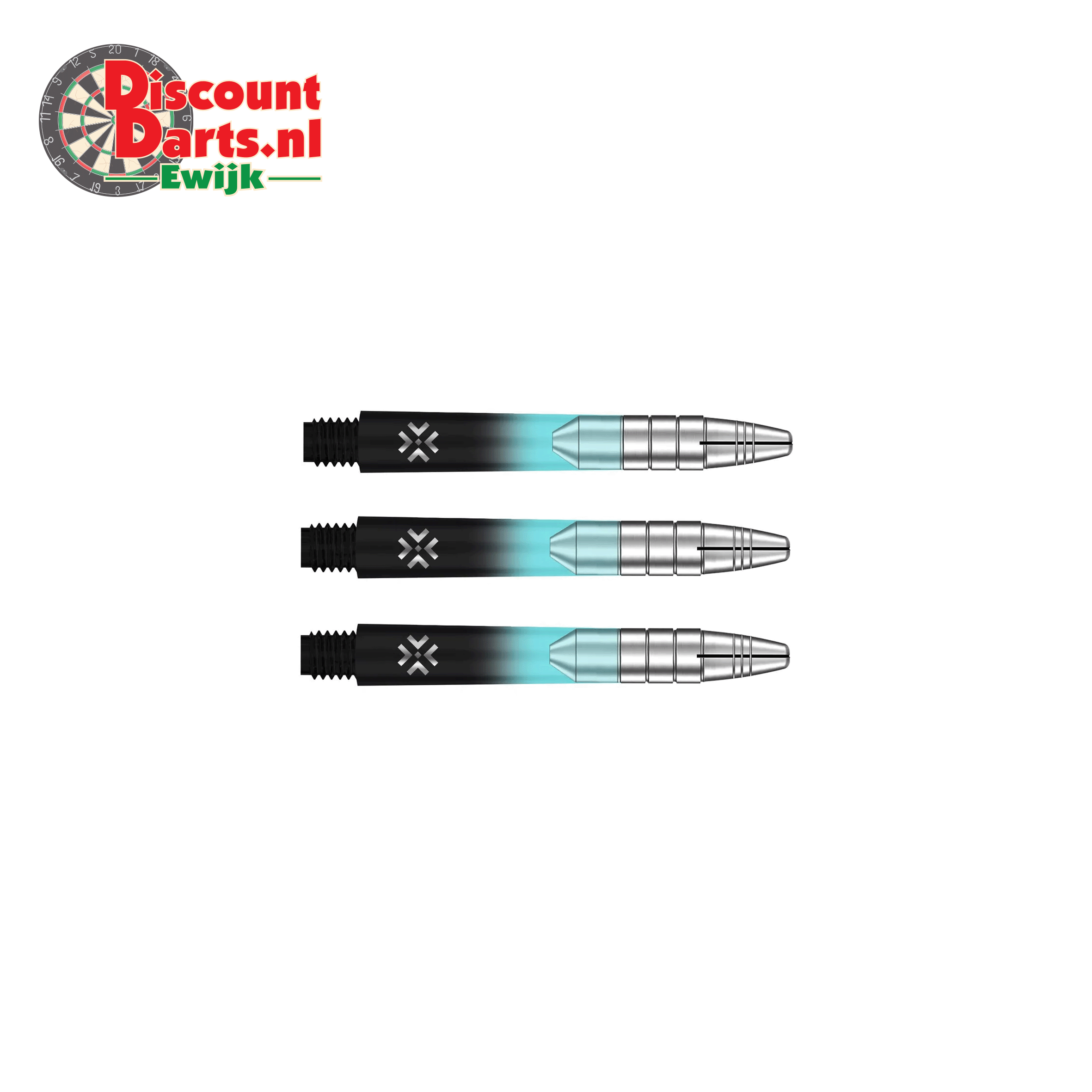 Aluminium Silver Head Black & Blue