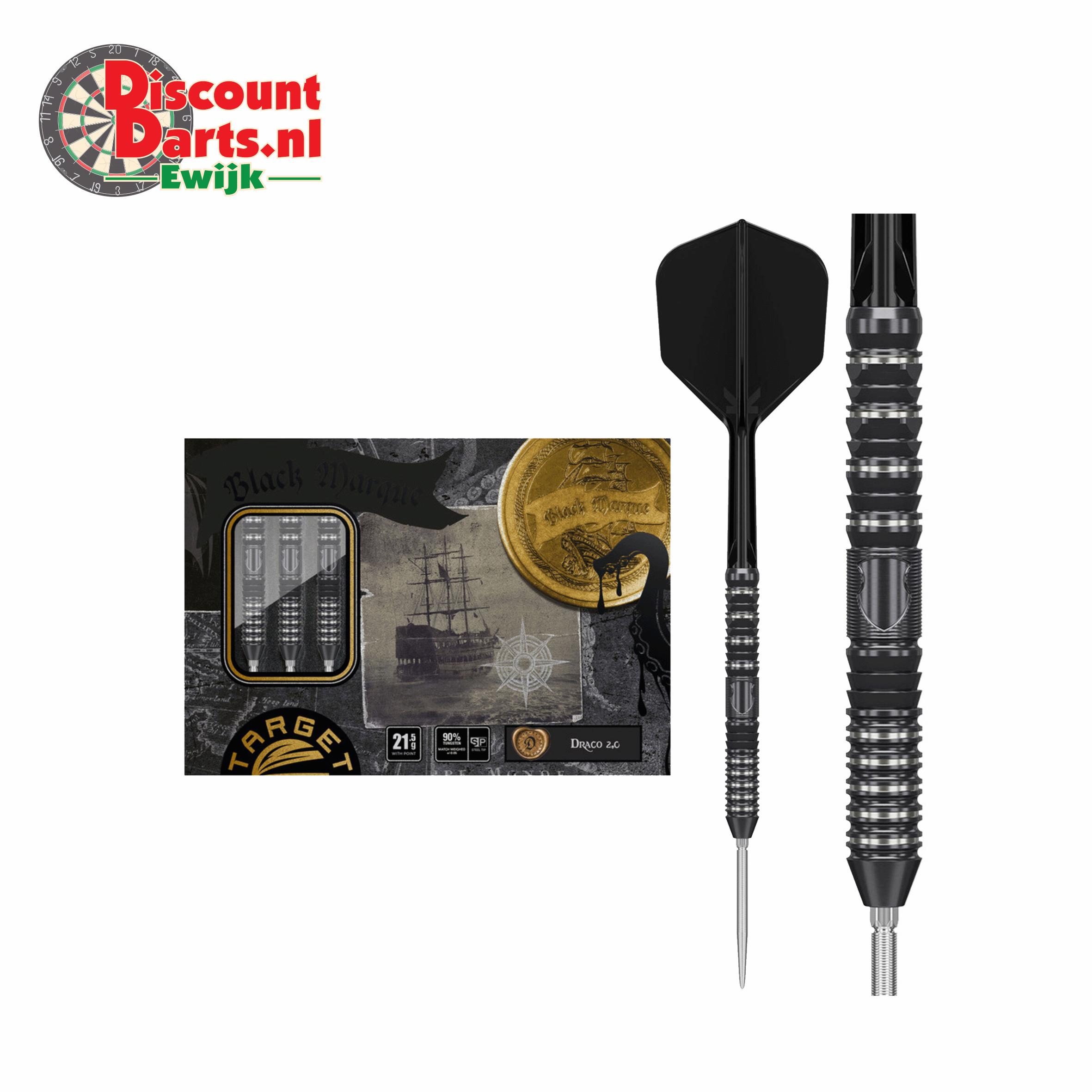 Black Marque Lite Draco | G2 | Swiss Point 90% | 21,5 Gram
