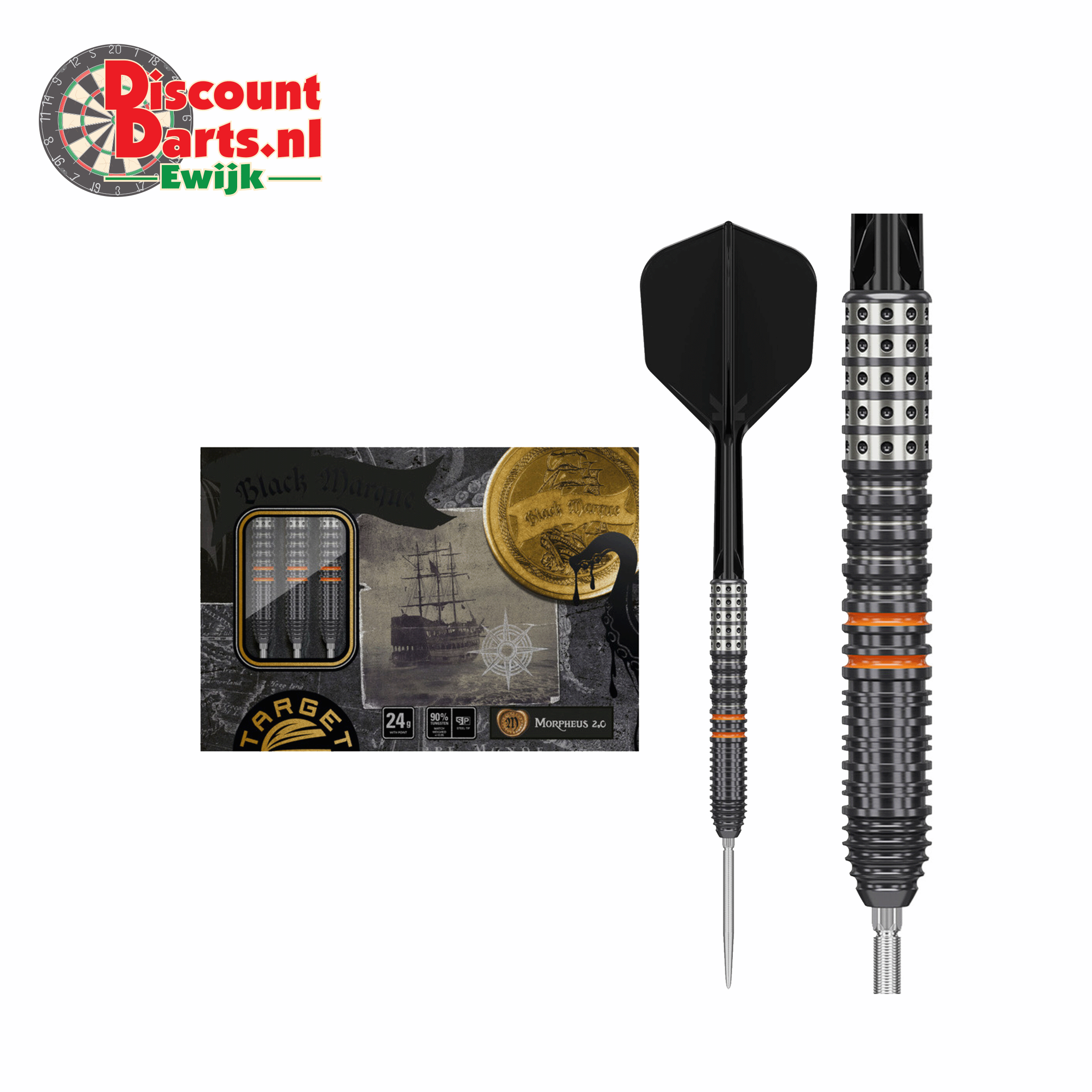 Black Marque Morpheus | G2 | Swiss Point 90% | 24 Gram 
