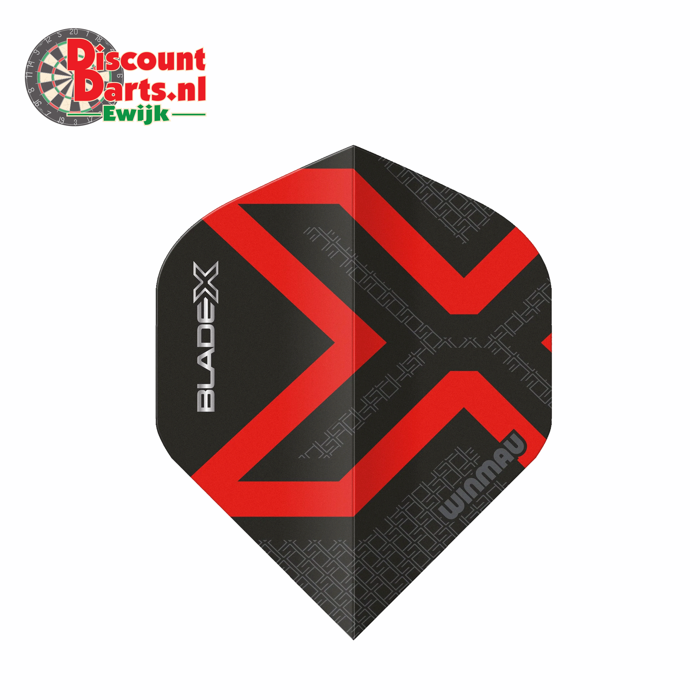 Blade X Prism Delta Metallic Black & Red 