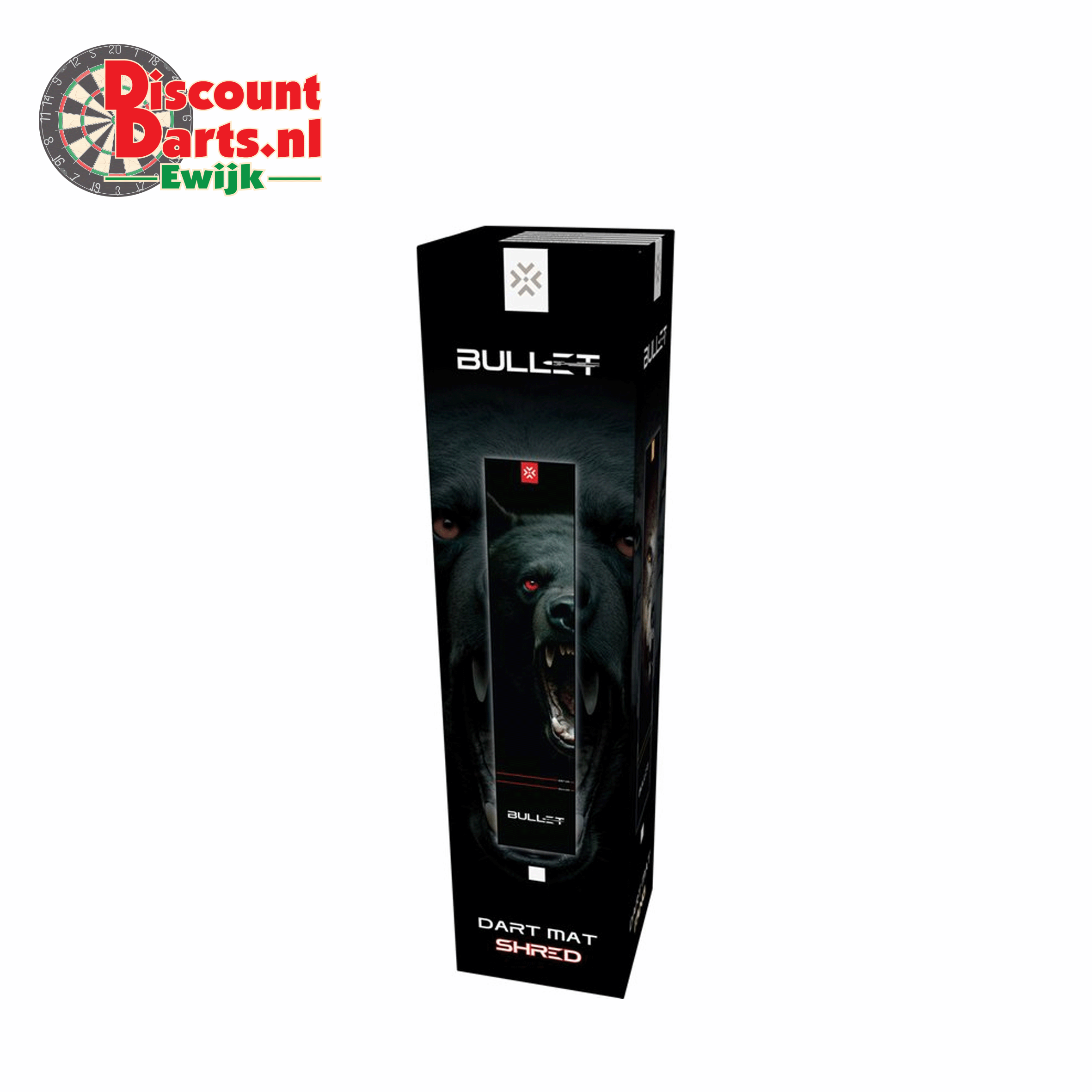 Bullet Carpet Shred Dartmat 300 x 60