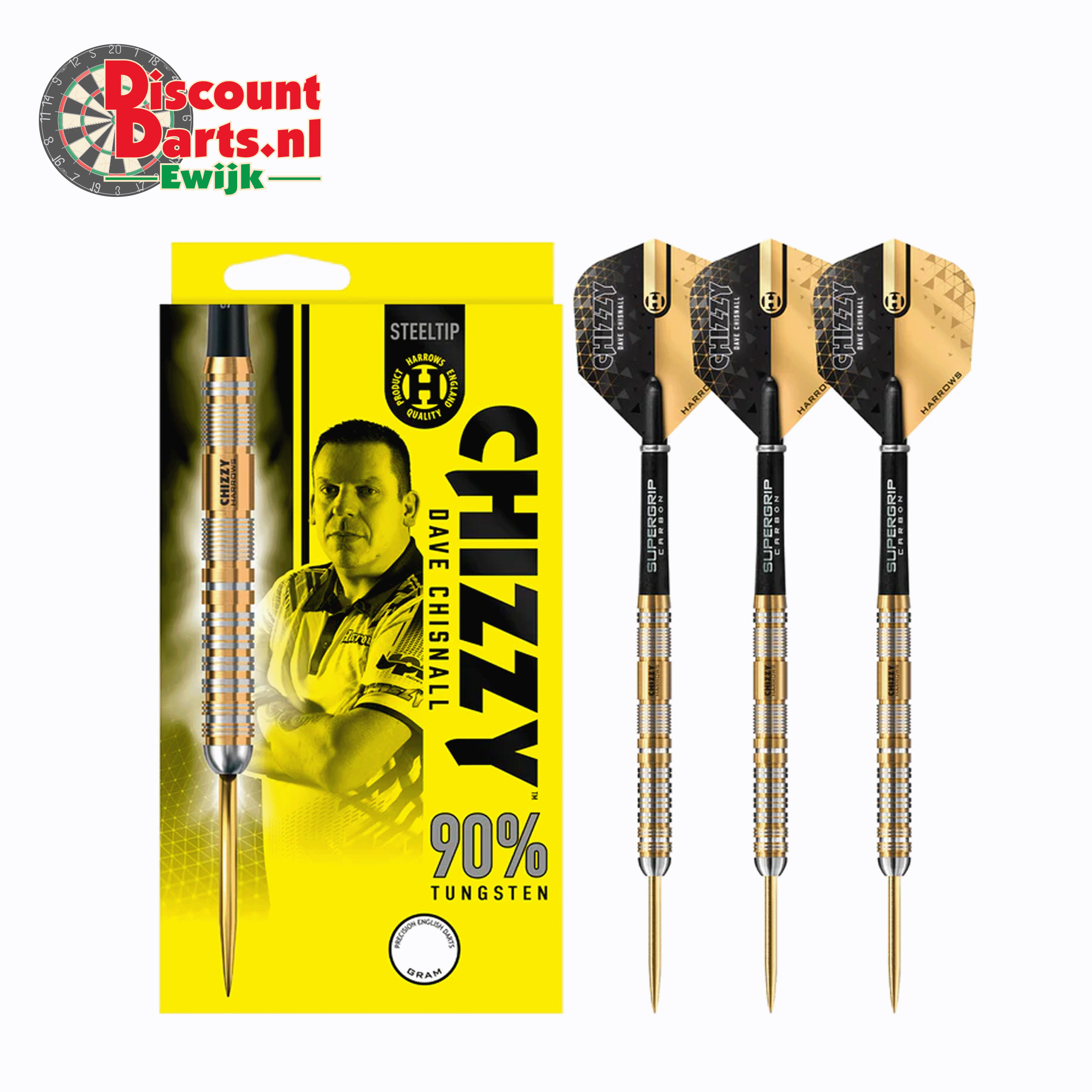 Chizzy | 90% | Series | 2 | Steel Tip | Darts | 23 Gram  