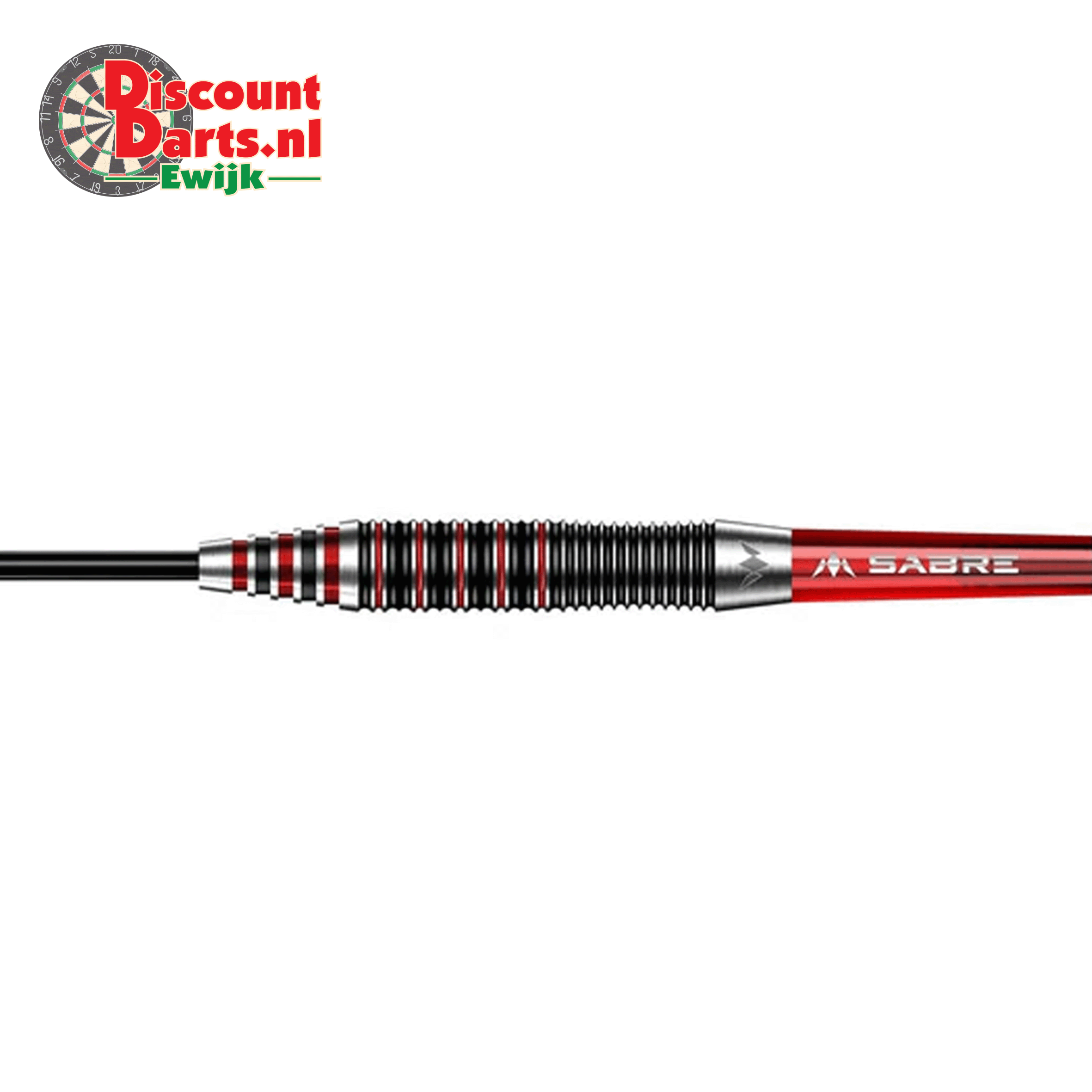 Darryl Fitton Darts | Steel Tip | Electro | Black & Red | The Dazzler | 22 Gram