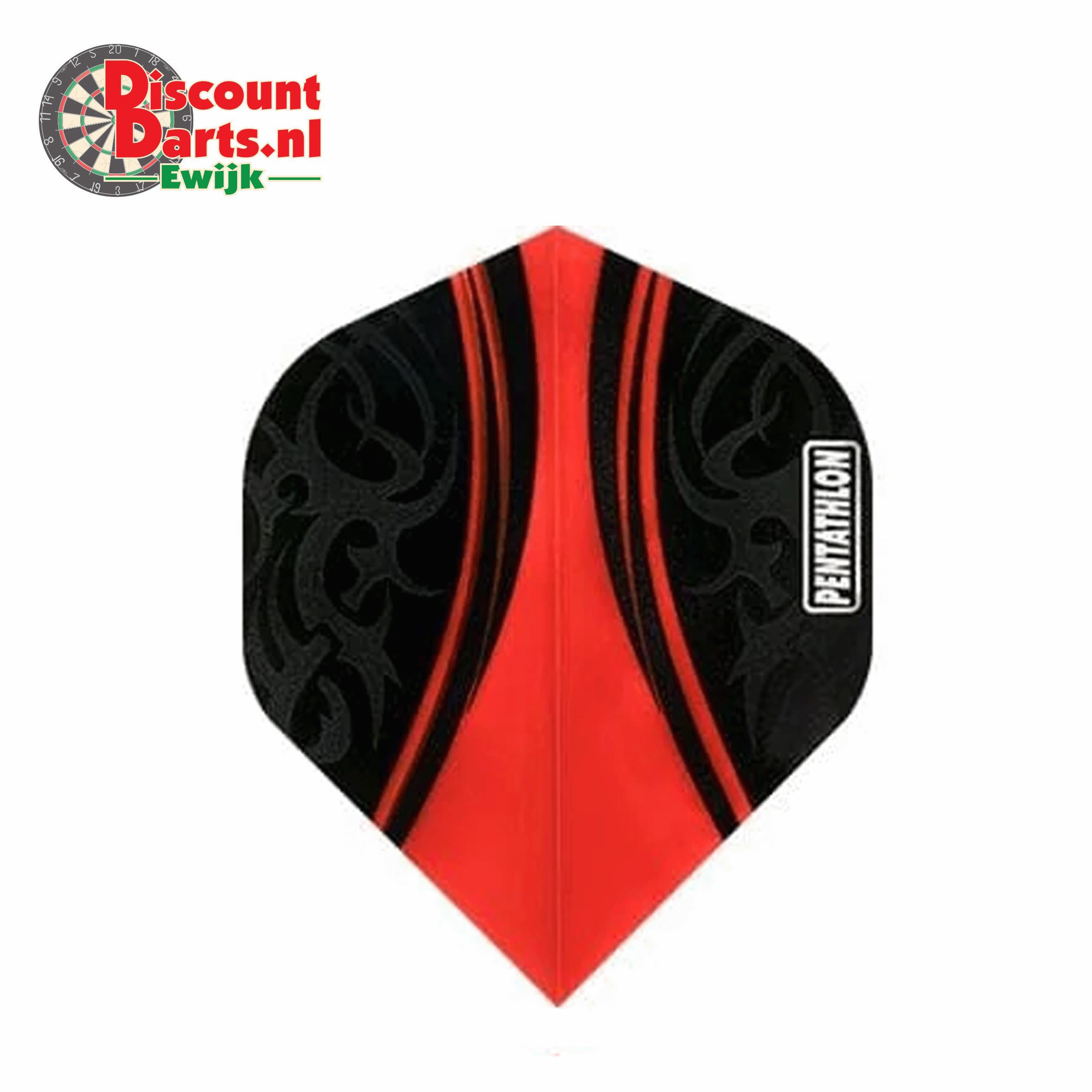 Colour Plus Dart Flights | Red