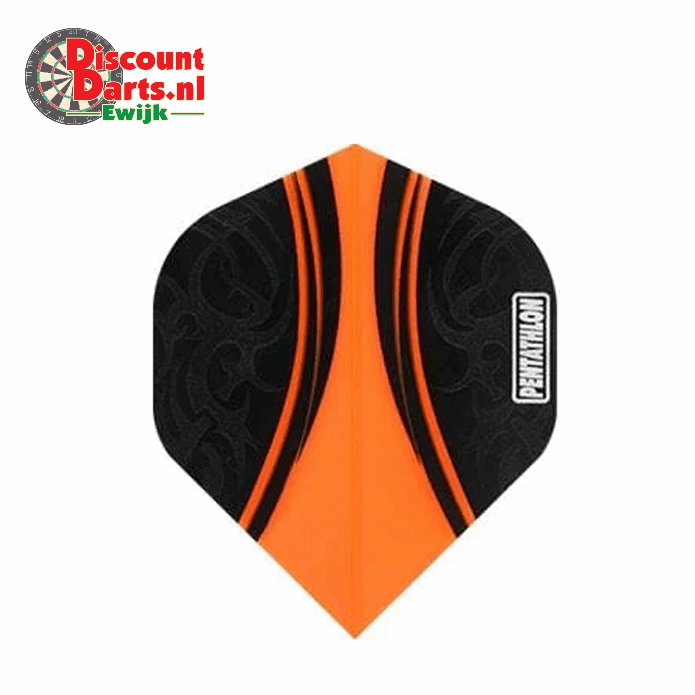 Colour Plus Dart Flights | Orange