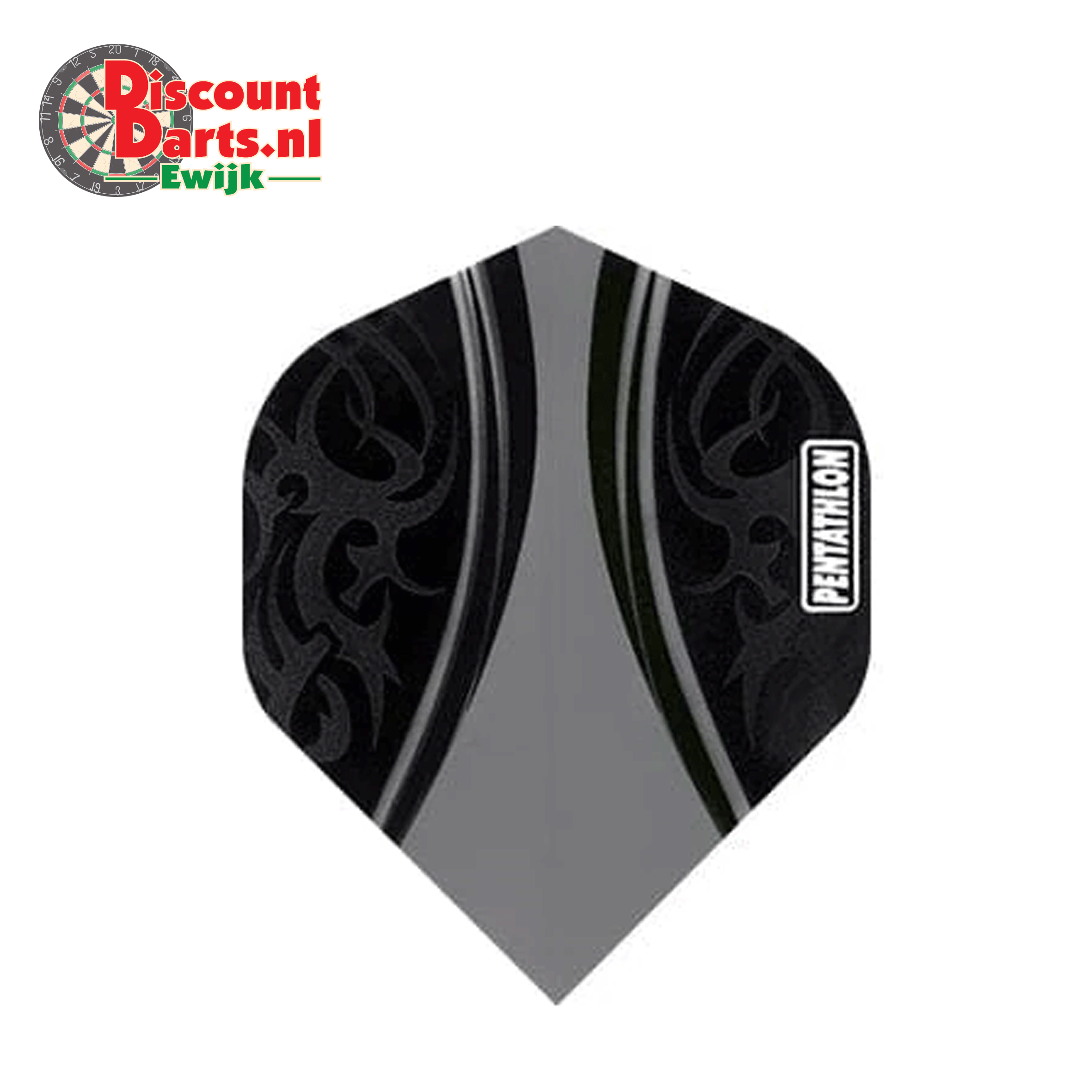 Colour Plus Dart Flights | Grey