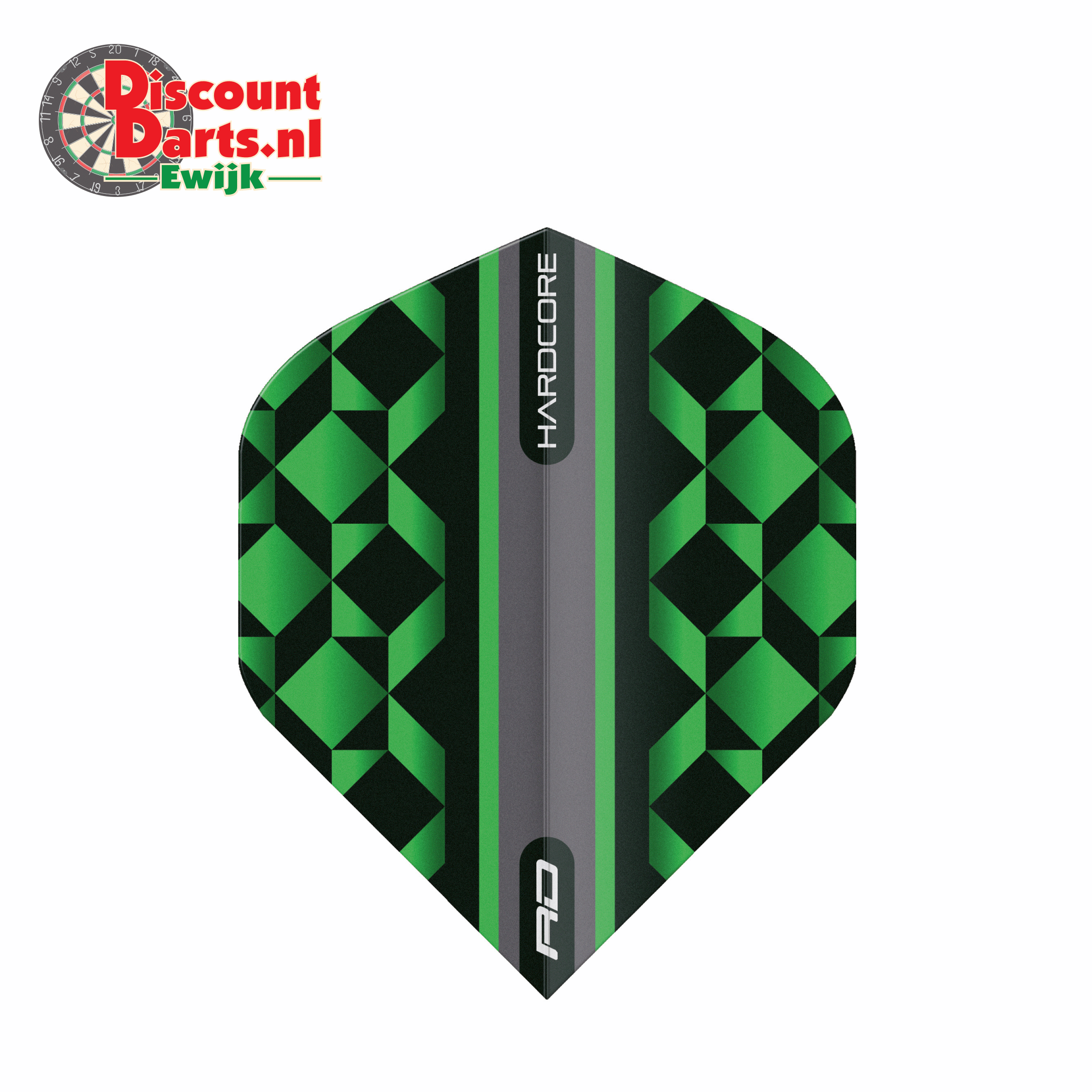 Hardcore | Radical | Green | Black | Geometric 