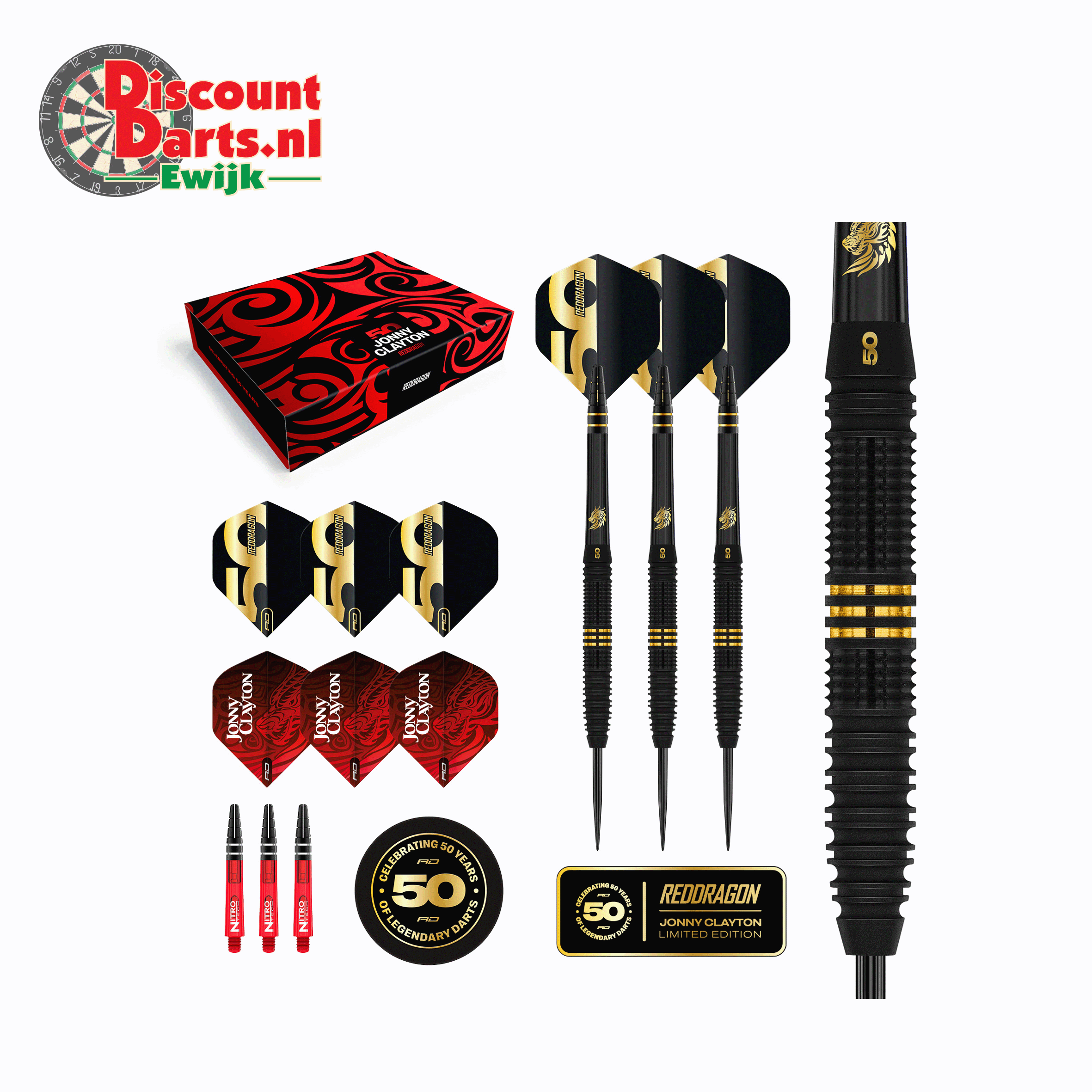 Jonny Clayton 50 Years Anniversary Limited Edition 22 Gram