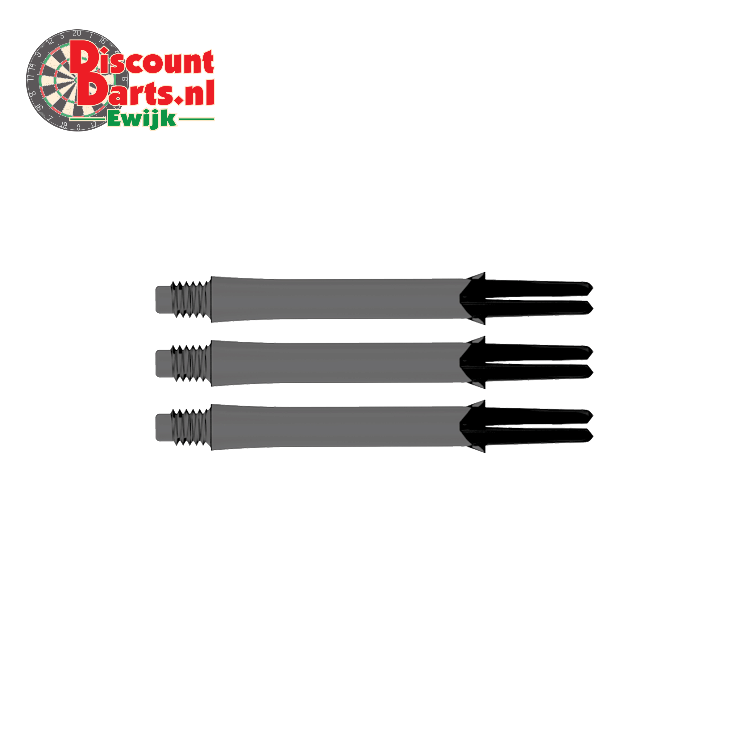L-Shaft | Locked | Straight | Clear | Black