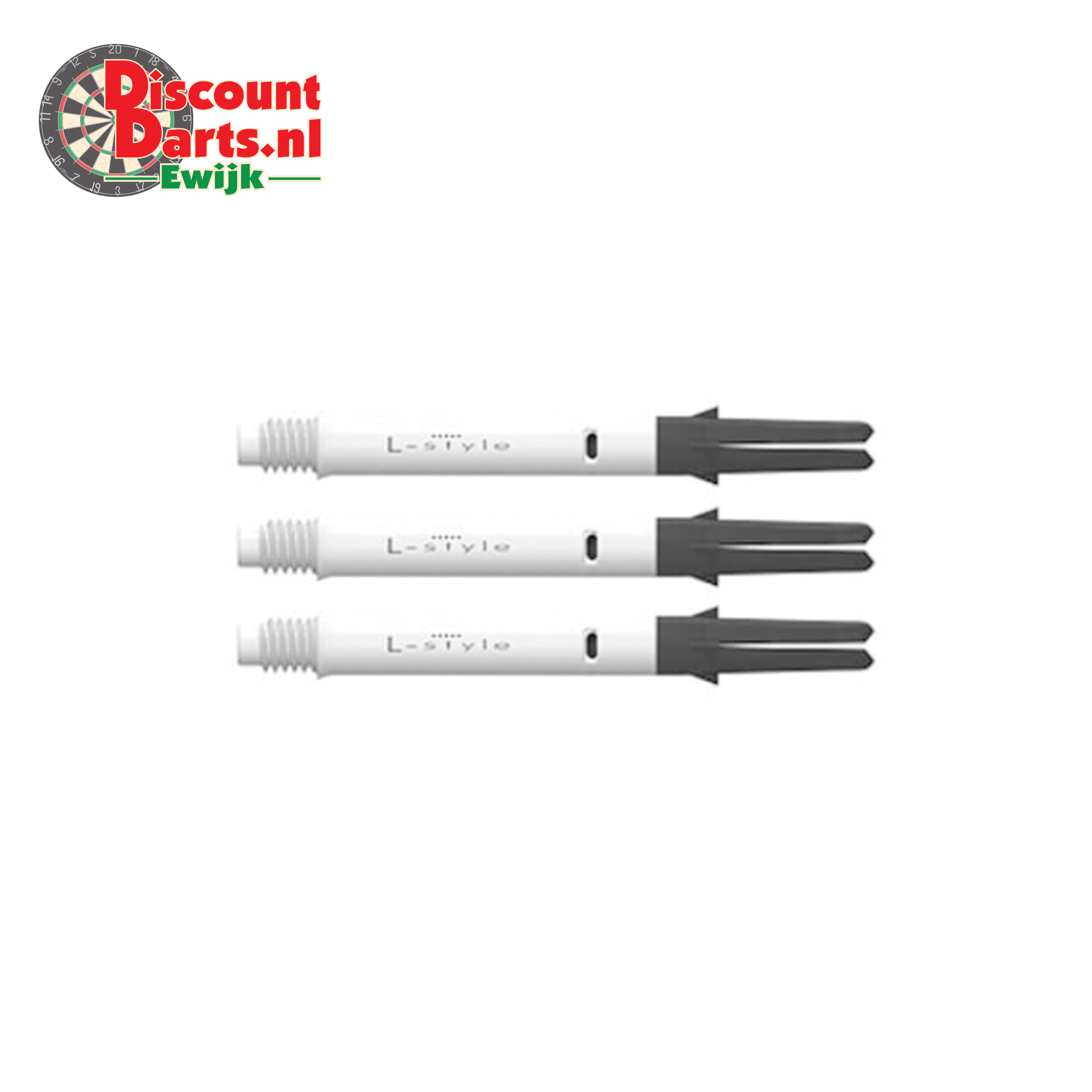 L-Shaft Silent Carbon White