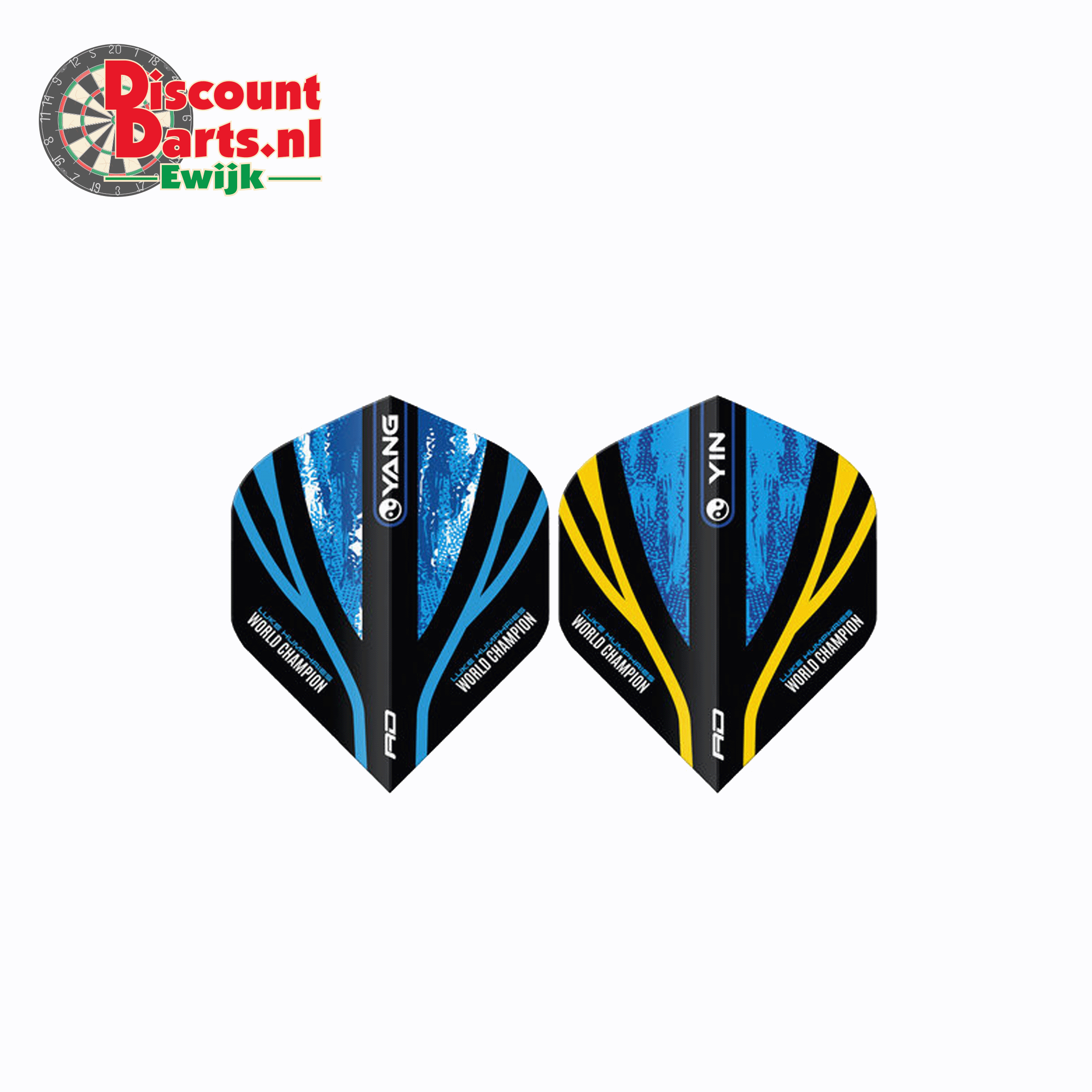 Luke Humphries | World Champion | Blue & Gold | Yin Yang