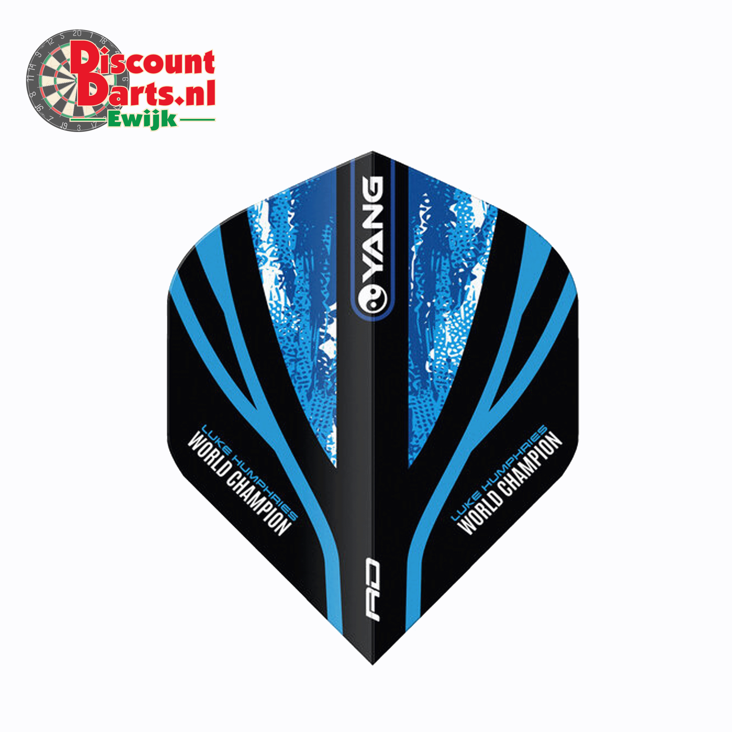 Luke Humphries | World Champion | Blue & Gold | Yin Yang
