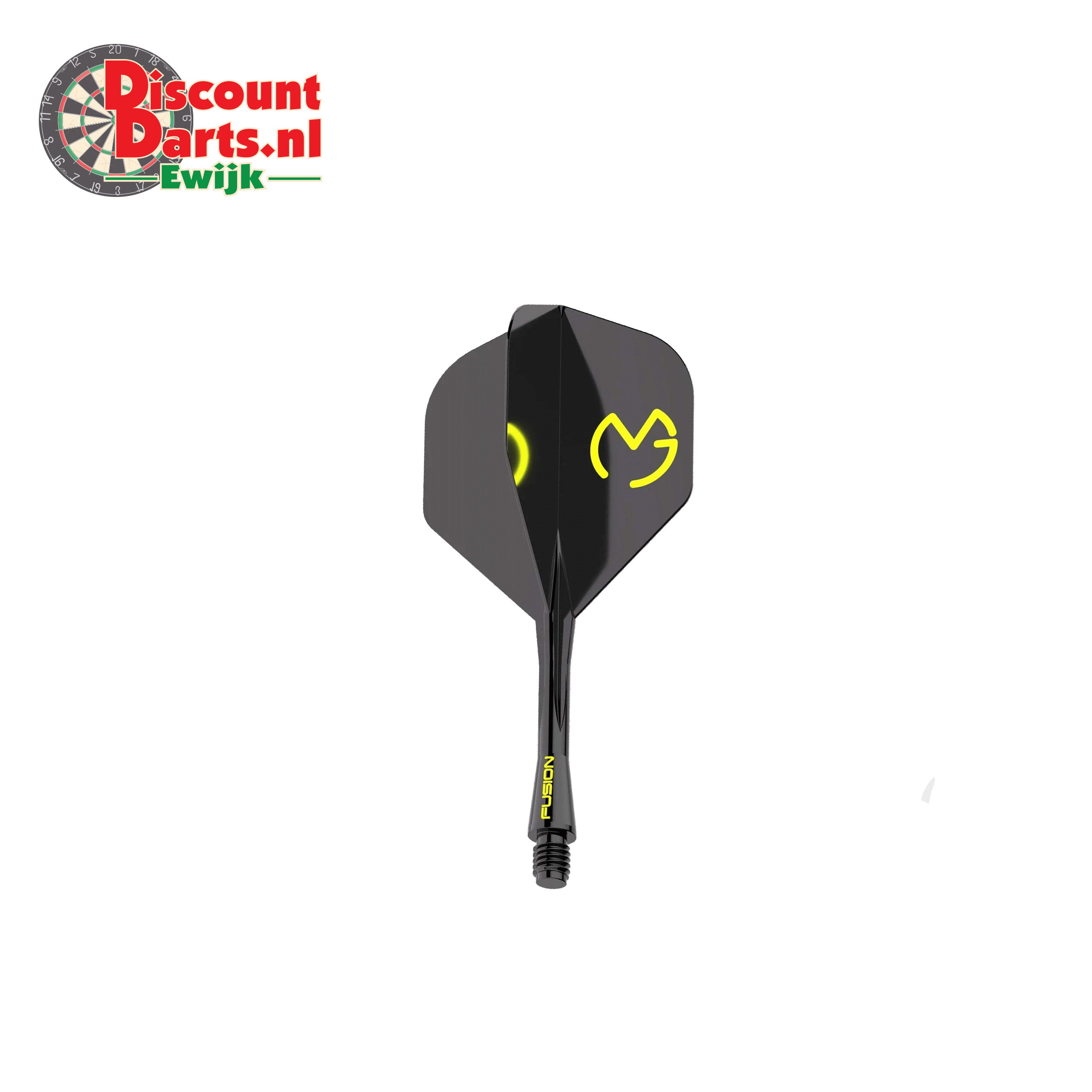 Fusion | Integrated Flight & Shaft | Michael van Gerwen | Green | Black | No.2