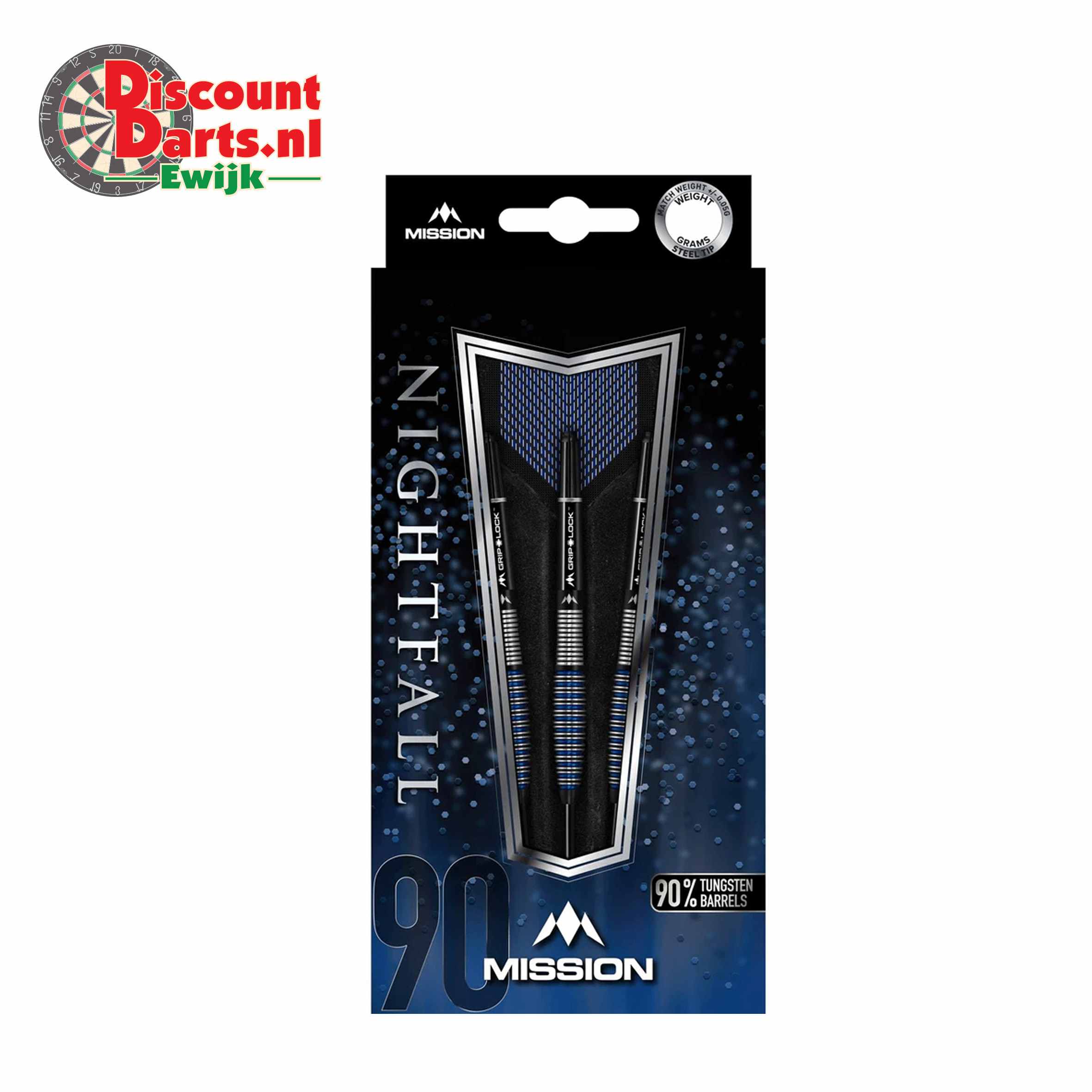 Nightfall Darts | Steel Tip | M4 | Curved | 26 Gram