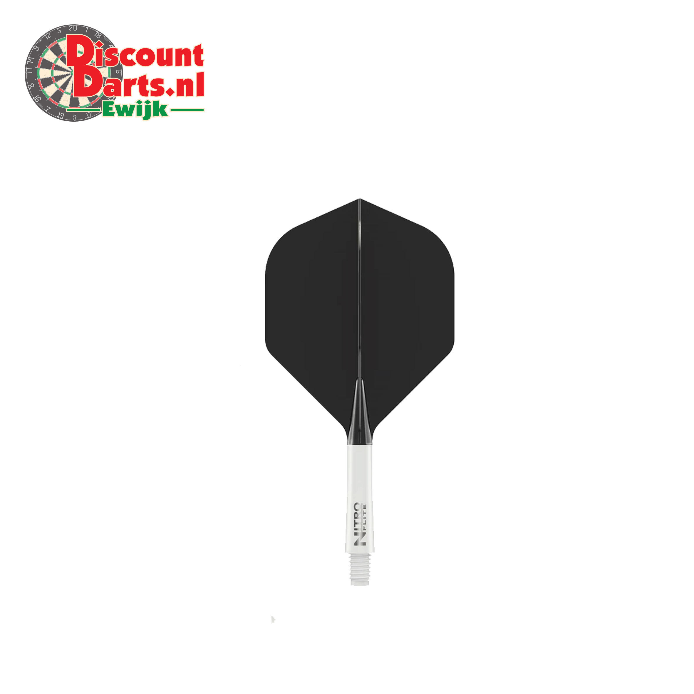Nitro | Flite | Integrated Flight and Shaft White & Black