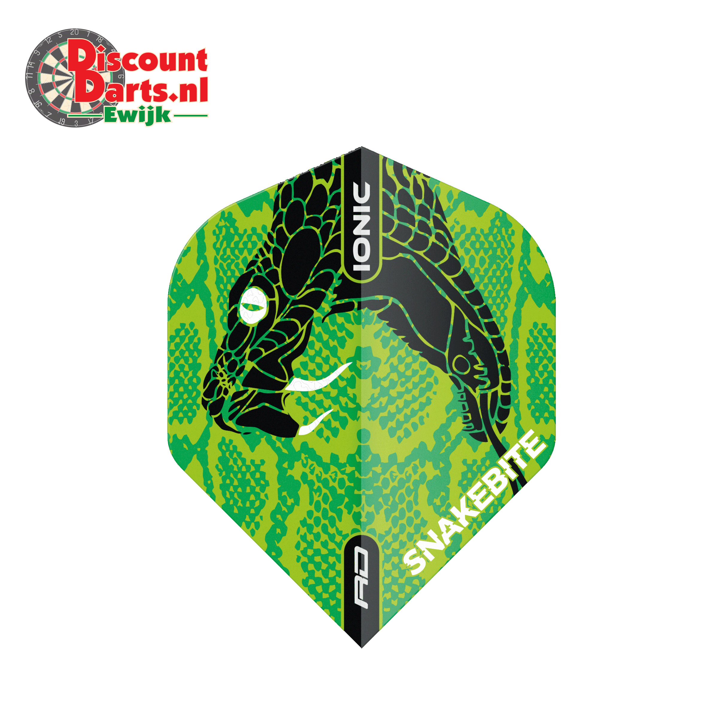 Peter Wright | Hardcore | Ionic | Snakebite | Green | Head  