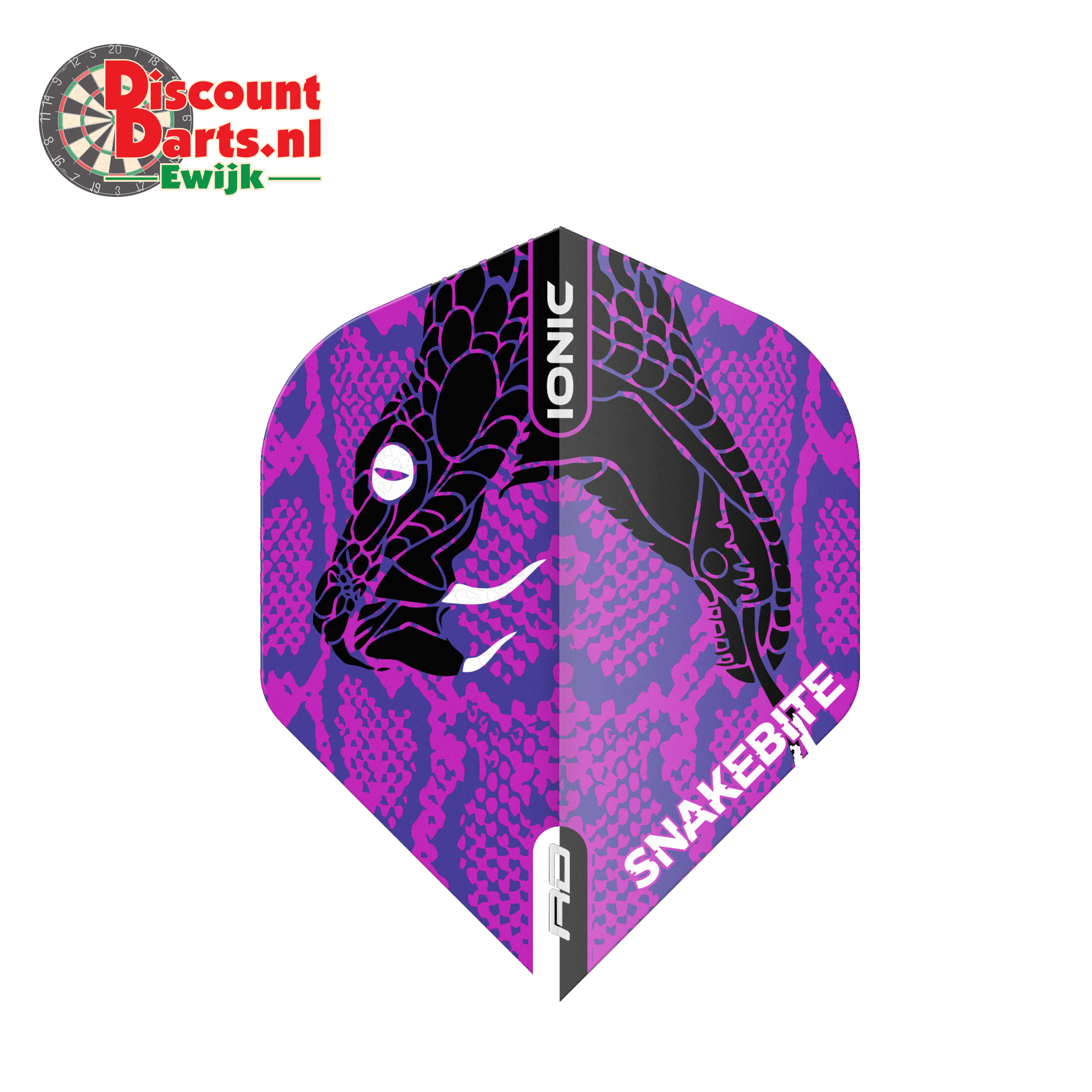Peter Wright | Hardcore | Ionic | Snakebite | Purple | Head 