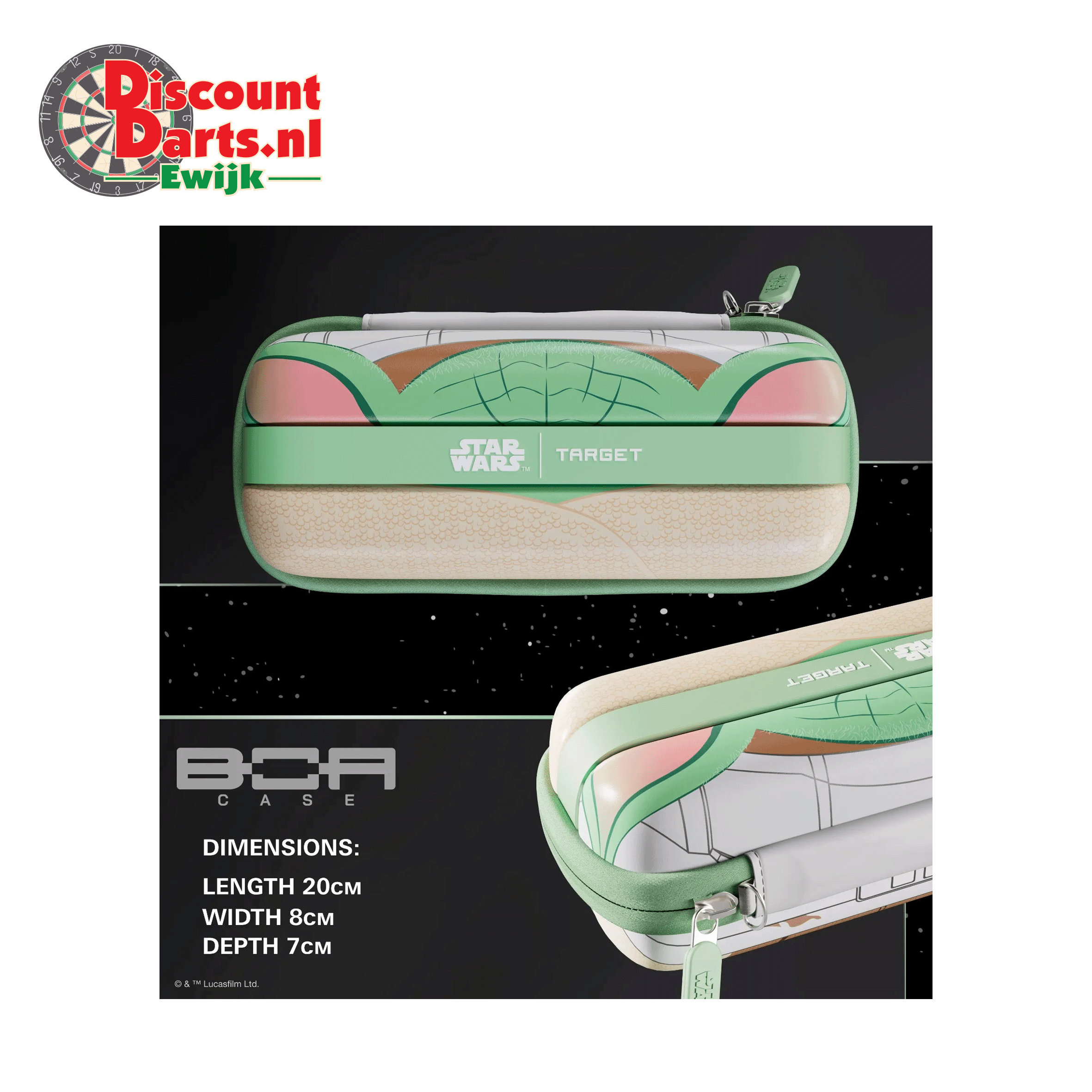 Target Star Wars Grogu Boa Case Green