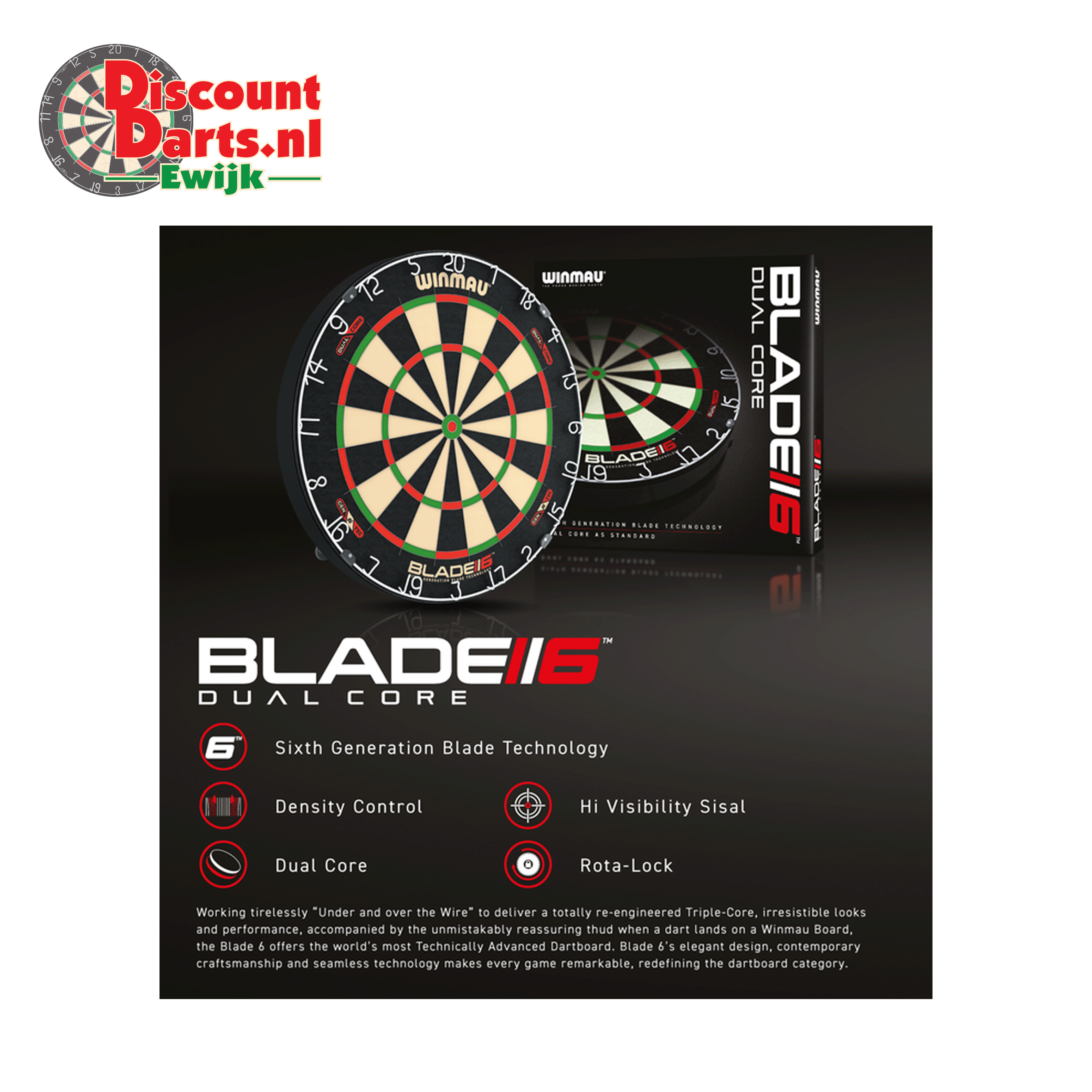 Winmau Blade 6 Dual Core