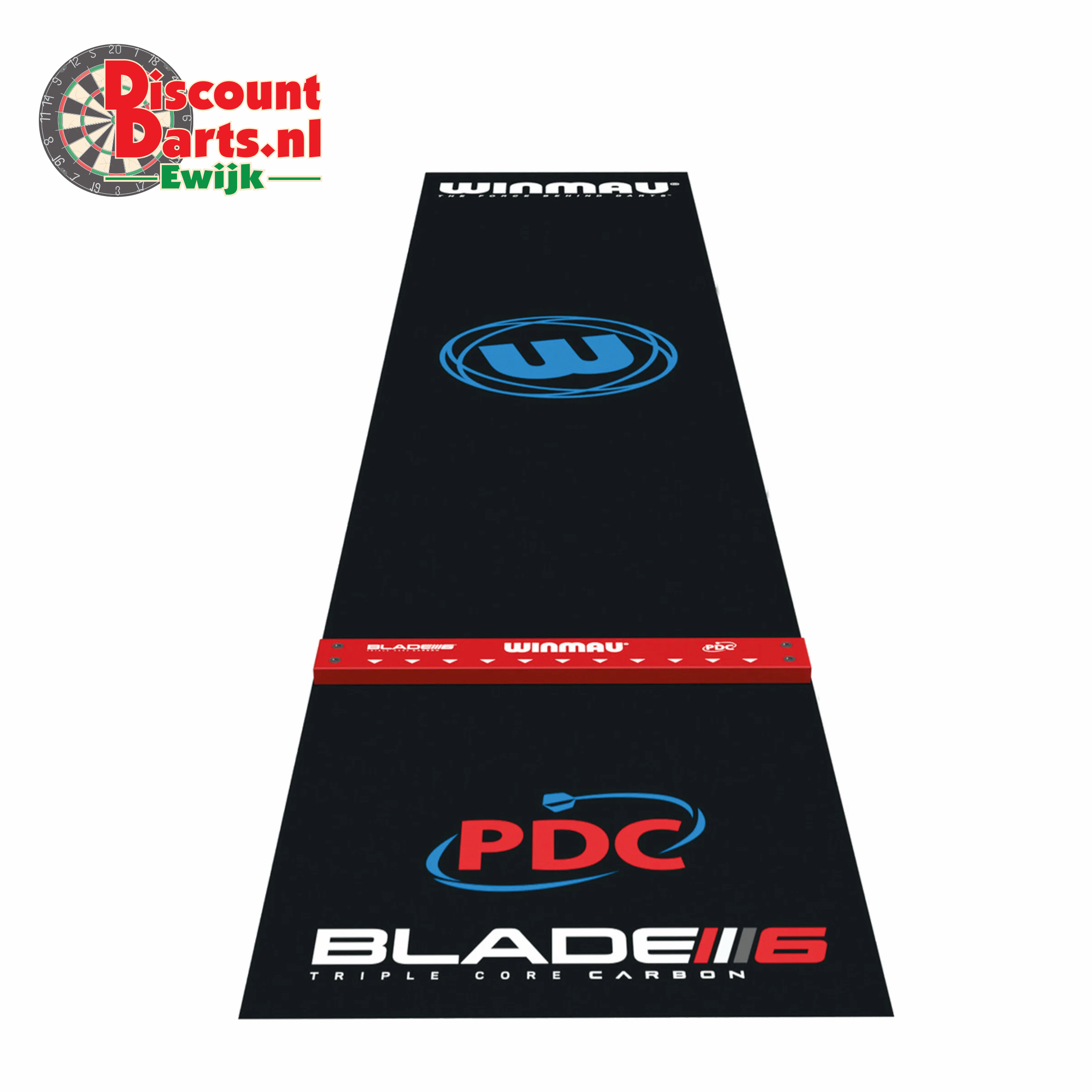 Winmau | Pro Zone Precision PVC | Dart Mat & Integrated Oche