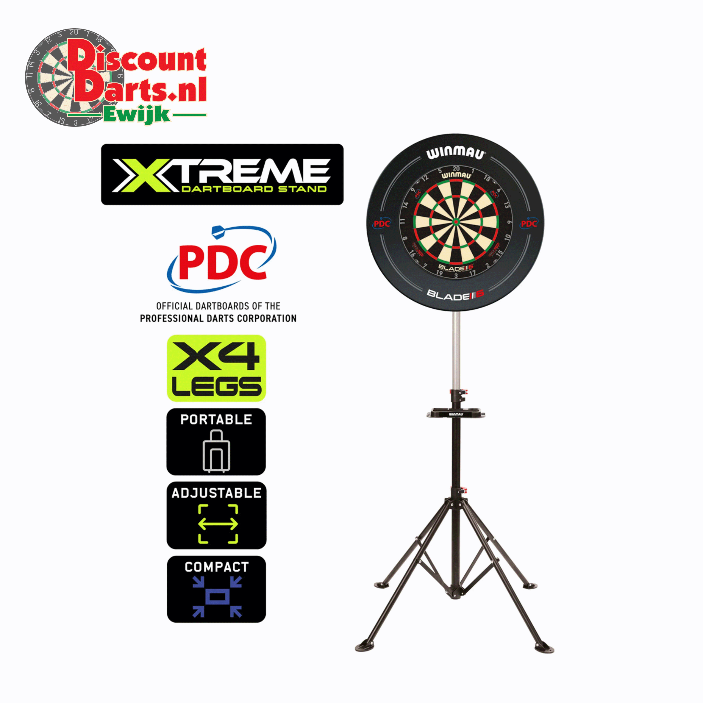 Xtreme Dartbord Standaard
