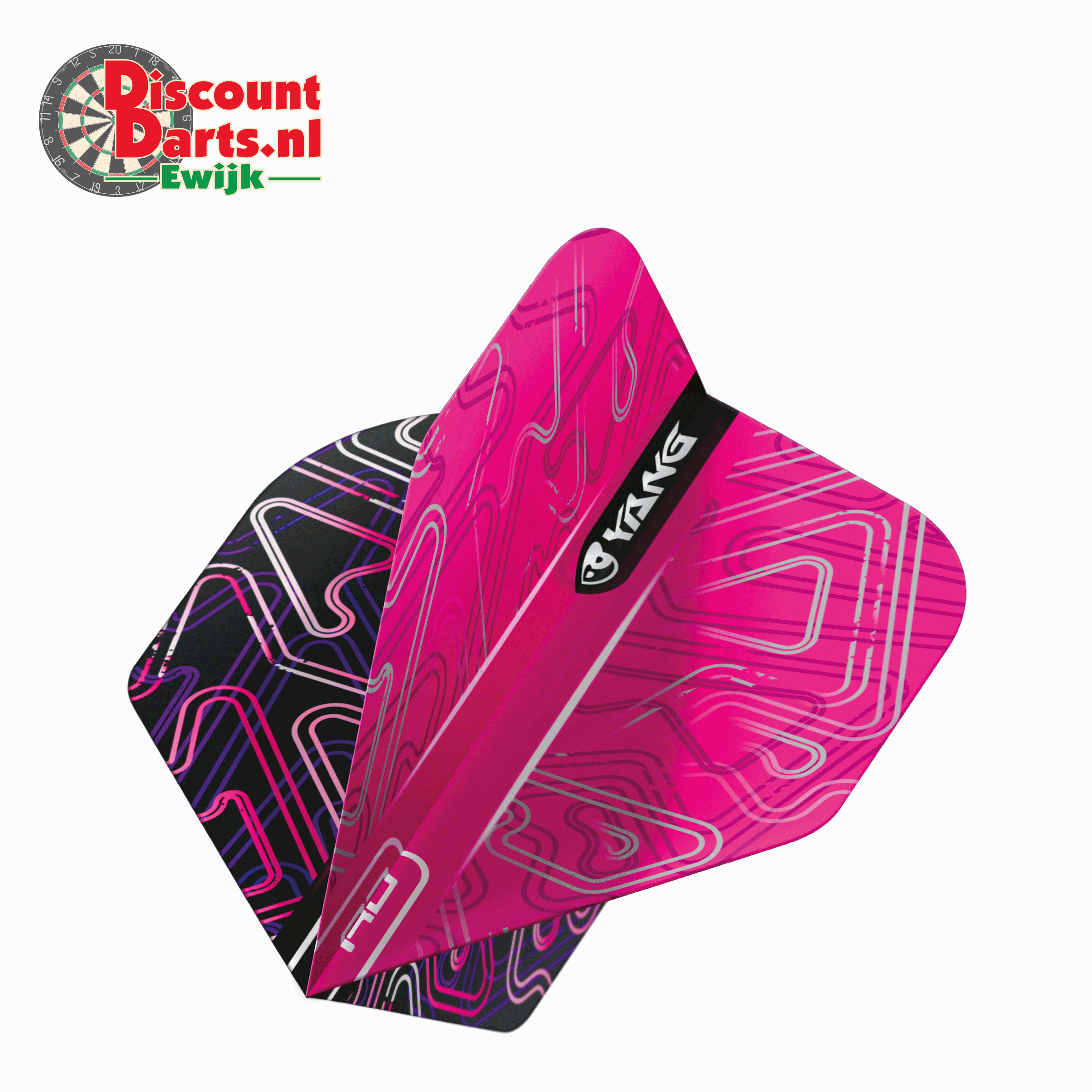 Yin Yang | Pink | Black