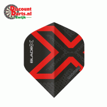 Blade X Prism Delta Metallic Black & Red 