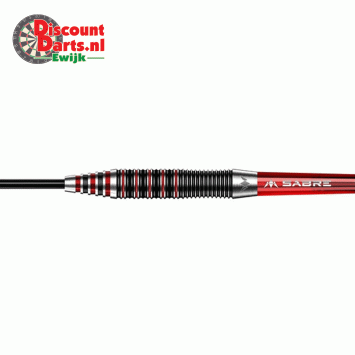Darryl Fitton Darts | Steel Tip | Electro | Black & Red | The Dazzler | 22 Gram