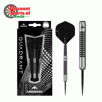 Quadrant Darts | Steel Tip | M1 | Quad Grip | 24 Gram 