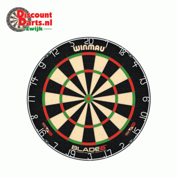 Vaderdag Actie: Vantage scoringssysteem + Plasma lichtring zwart + Surround PDC zwart + Winmau Blade 6