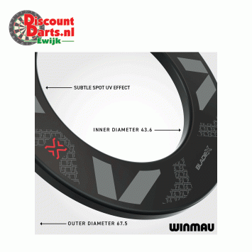 Winmau Blade X Black Red