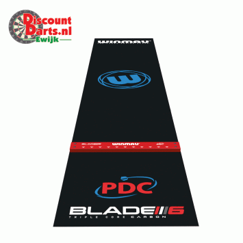 Winmau | Pro Zone Precision PVC | Dart Mat & Integrated Oche